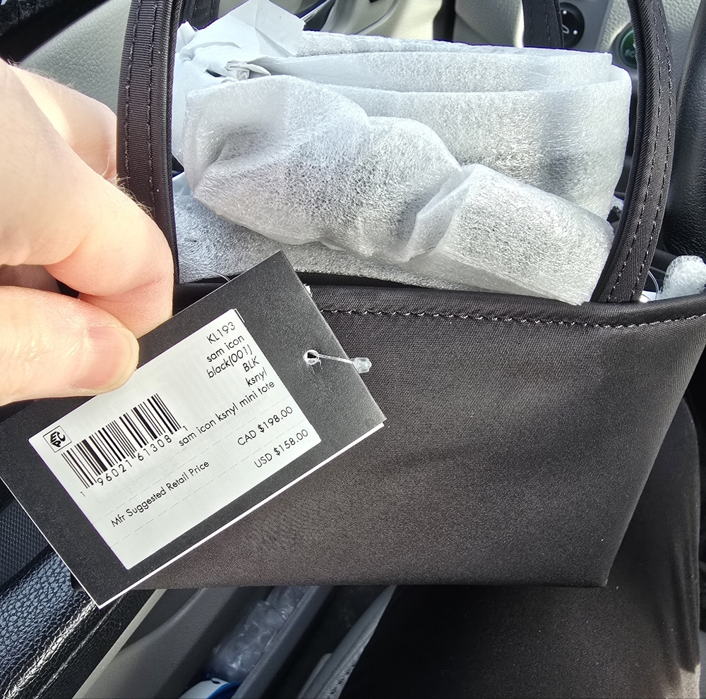 Kate Spade Icon Mini Tote Bag Purse - Picture 3 of 5